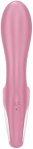 Vibrador Satisfyer Air Pump Bunny 2 | Con eje inflable | Silicona agradable a la piel | juguetes sexuales para mujeres | 12 modos de vibración | Vibrador de ondas de presión para mujeres