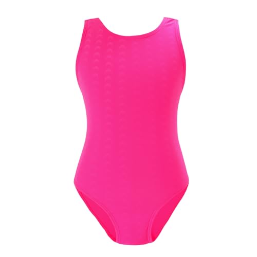 Image of GLIGLITTR Girls' Athletic One Piece Swimsuit Kids Black Swimwear for Swim Team Practice Competition Beach Sport Bathing Suit