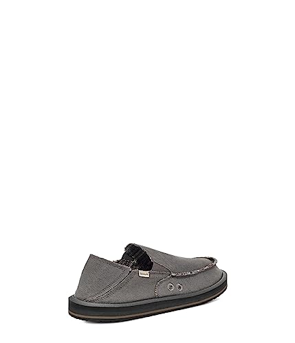 Image of Sanuk Mens Donny Hemp Loafers | Mens Shoes | Slip On Shoes for Men | Men's Slip-on Loafers | Memory Foam Footbed