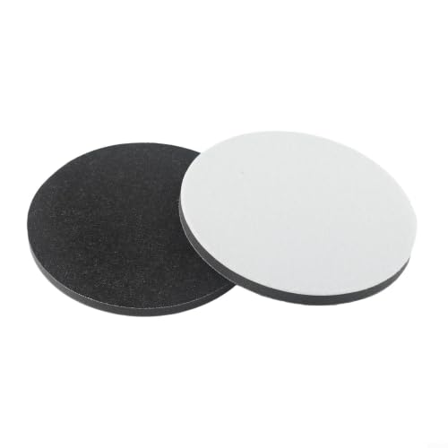 Almohadilla de eliminación de cáscara de naranja, 2 discos de pulido de coche para corrección de pintura, almohadillas de espuma alternativas de lijado húmedo de 3 a 7 pulgadas (7 pulgadas)