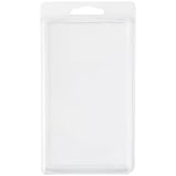 OVERALL DIMENSIONS: 6.5625 x 3.6875 x 2.75 inches (height x width x depth) CAVITY DIMENSIONS: 5.31 x 3.13 x 2.75 inches (height x width x depth) MATERIAL: Made from 75% or more of post-consumer recycled PET material FEATURES: The container is equippe...