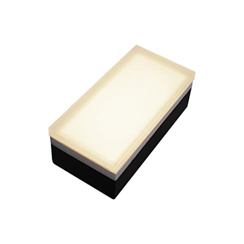 Image of LUMENGY Paver Light 3x6 Inch (2.95 X 5.9), 2700K Warm White Glare-Free Illumination for Driveways, Pathways, Pool Deck & Patios, 12V AC /DC, Waterproof & Drive-Over Rated V2