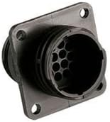 206036-1 CIRCULAR CONNECTOR, RCPT, SIZE 17, 16POS, PANEL (5 pieces)