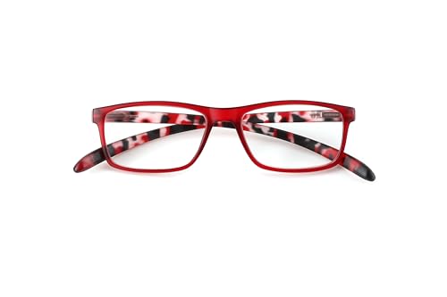 Gafas de Lectura Original 1 Patillas Largas Para Colgar Al Cuello Rojo +2,50 Gafas de Lectura Original 1 Patillas Largas Para Colgar Al Cuello Rojo +2,50