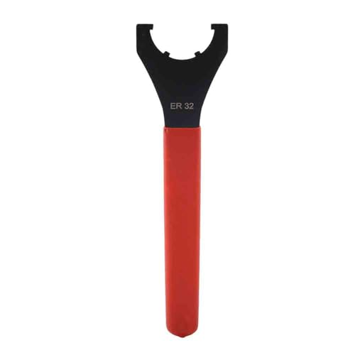 Buffer Tube Nut Wrench, ER32UM Spanner Clamping Nut Wrench Castle Nut Wrench Armorers Wrench for Milling Lathe Engraving Machine Motor Accessories