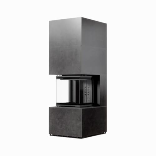 Kratki Kaminbausatz | NBC 500/500 | 8 kW | hoch | schwarzer Brennraum