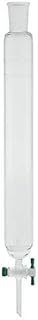 Chemglass CG-1189-31, Chromatography Column with Fritted Disc and 2mm PTFE Stopcock, 3.0