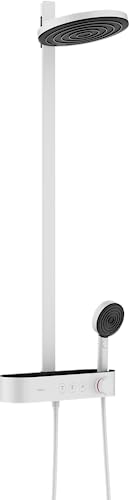 Hansgrohe Pulsify S Water-Saving Shower System Shower Head 260 Mm Shower Set With Thermostat Economy Shower Head EcoSmart Hose Shower Rail Rain Shower Overhead Shower With 1 Jet Type Chrome product thumbnail 10