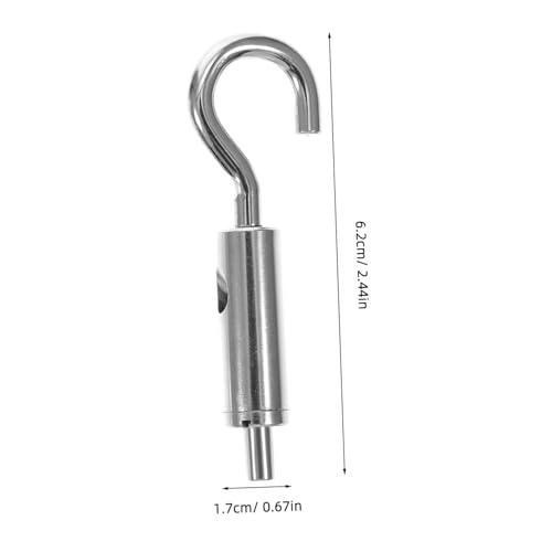 ULTECHNOVO 6 piezas de tensores de cable de cobre para uso con cuerdas, maquinaria y carpas, resistentes y prácticos miniatura 2