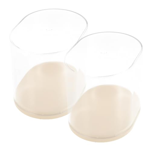 PENIKOKO 2 Piezas Cuadro De Visualización De La Figura Cajas De Presentación Soporte De Pantalla Claro Caso De Figura Borrar Caso De Pantalla Vitrina Vitrina El Plastico Transparent