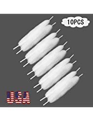 Prime Organic Cotton Organic Shoelace Style Cotton for DIY Project- (1 bag) 10 Pcs Preloaded Shoelace Style Cotton - Portable gift wrap bacon cotton