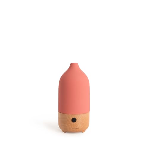 CREATE/Aroma Ceramic/Difusor de Aromas y Mini humidificador con luz Terracota/Depósito 100