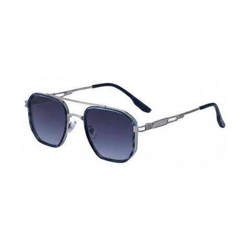 Lunettes de soleil rétro de qualité supérieure à verres polarisés carrés