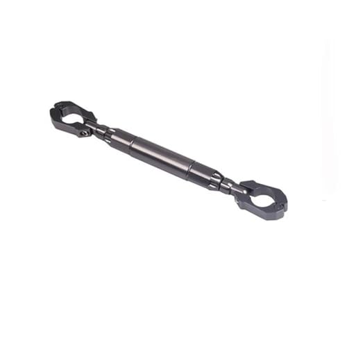 Barra Transversal de Manillar 22mm Soportes de Aluminio Mecanizado Refuerzo Volante Moto