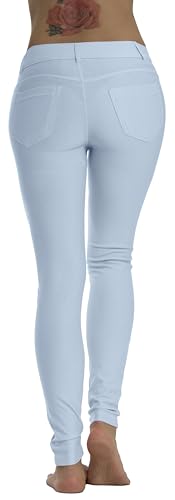 Image of Prolific Health Women's Jean Look Jeggings Tights Slimming Many Colors Spandex Leggings Pants Capri S-XXXL