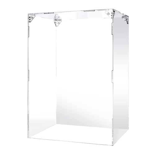 Displaybox per cuffie - spazio per riporre le moderno supporto per Modello di in Supporto cubo costruito per in legno Organizzatore da scrivania Cuffie elegante acrilico