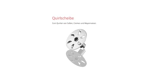ESGE-Zauberstab Quirlscheibe, 7020, silber, 1 - Pack – Ansicht 2