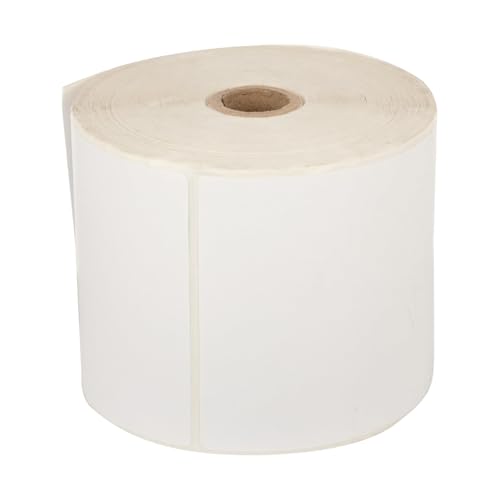 Image of SECUREMENT Direct Thermal Labels Roll of Stickers - 4 inch X 6 inch Inches (100mm x 150mm) (400 Labels per roll) (1 Roll)