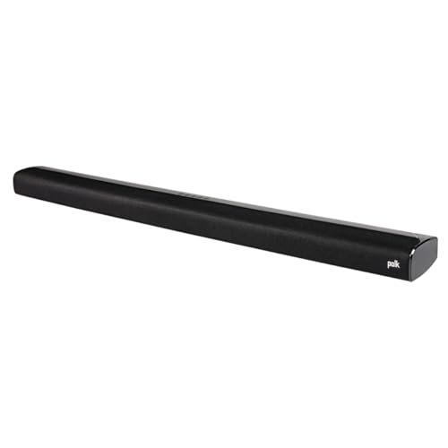 Polk Audio Signa S2 Sound Bar for Smart TV with Subwoofer, Wireless – Exclusive VoiceAdjust Technology, Ultra-Slim Design, Works with 4K & HD TVs, HDMI & Optical, Bluetooth, Wireless Streaming