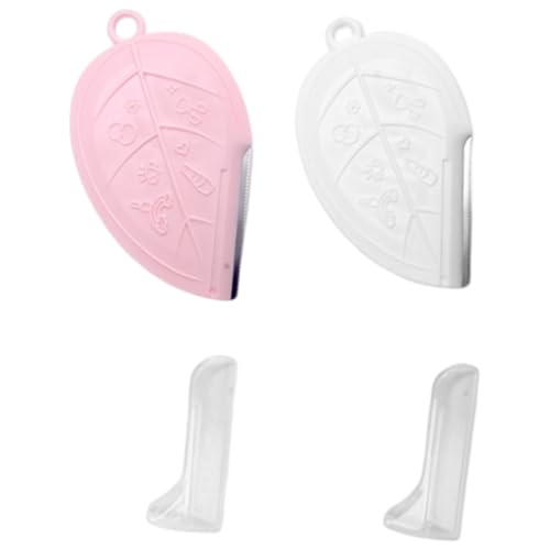 TOVINANNA 2Piezas Herramientas De Afeitadora Para Mujeres Afeitadora De Precisión Para Facial Accesorio Portátil Para Depilación Cara