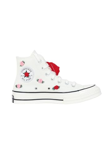 Converse Chuck 70 Roses Women's Trainers White2