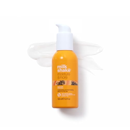 milk_shake | Moisture & More Hair Serum, Moisturising and Illuminating Serum for Dry Hair 100 ml, Made in Italy