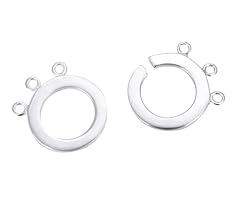 Sterling Silver/3-Strand Clasp