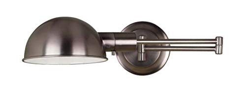 Kenroy Home 21010ANI Frye Wall Swing Arms, Small, Antique Nickel