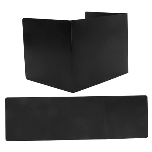 Angoily 2stücke Desk-trennwände Aus Kunststoff Sichtschutz Für Schüler Und Studenten Robust Leicht Zu Reinigen Für Klassenzimmer Und Büros Schützt Die Privatsphäre Beim Arbeiten Und Lernen