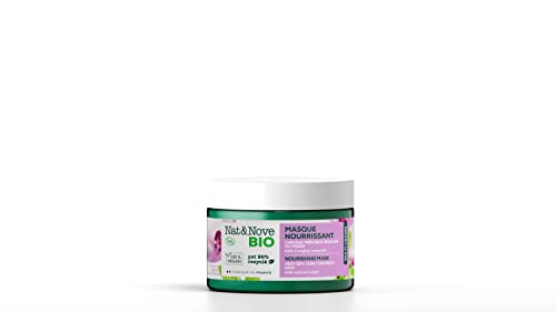 Masque Cheveux Bouclés Nat & Nove Bio Soin Anti-Frisottis Cheveux Secs 300ml