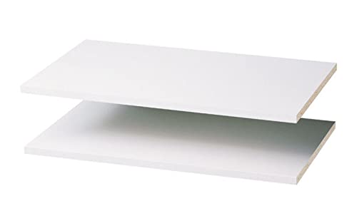 Easy Track RS1423 24" White Easy Track Shelves 2 Count