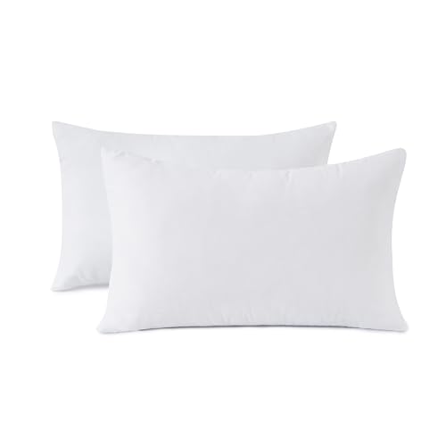 HOMEJSUN Bed Pillows Standard Size 18x26 Inches 2 Pack, Super Soft Down Alternative Pillows for Sleeping