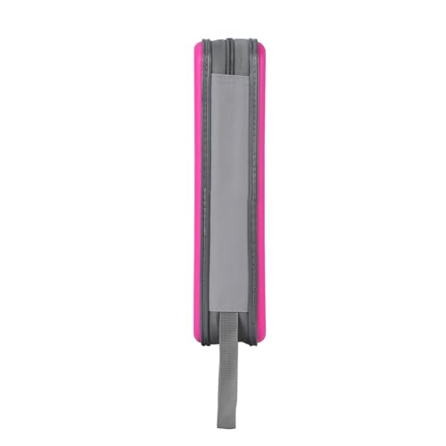 Étui CD zippé 96 disques contre la poussière avec coque de protection rigide - 7
