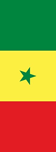 Drapeau Sénégal portrait pavillon vertical extérieur géant 6m²