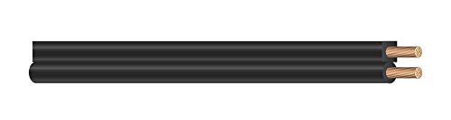 Woods Southwire 55681821 25-Feet 16-Gauge 2 Conductor 16/2 Type Spt-2 Lamp Service Parallel Cord With Thermoplastic Insulation, Black #TOP1
