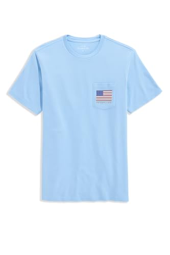 vineyard vines Men's Drift Dye Beer Pong Flag Short-Sleeve Pocket Tee2