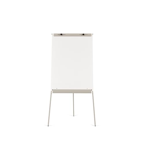 Rocada, Pizarra magnética caballete, Pizarra blanca con trípode, Rotafolio con brazo extensible y bandeja, altura ajustable, 70x105-180x70cm