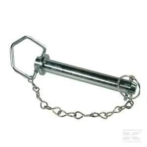 RFE Kramp Cat 2 Tractor Top Link Pin / Drawbar Pin With Folding Handle & Clip 25x162mm Z525157KR