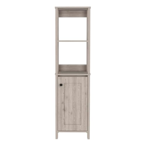 FM FURNITURE Arctic 16" W Modern Engineered Wood Linen Cabinet