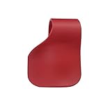  Abrazadera Auxiliar para Acelerador de Moto,MoreChioce 65mm x 50mm Motocicleta Throttle Assist Muñeca Control De Crucero Reposamuñecas Para Manillares de Motocicleta,Rojo