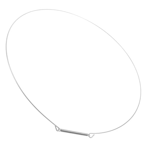 Ciieeo Anillo De Sello De Puerta De Lavadora De Acero Inoxidable Abrazadera De Resorte Y Cable Reemplazo para Evitar Fugas De Agua Compatible con Lavadoras De Carga Frontal