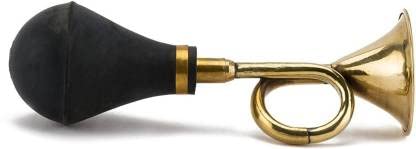 Image of PARIJAT HANDICRAFT Vintage Brass Car Horn Bike Bus Bullet Big Taxi Clown Bulb Bugle