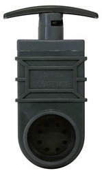 Xclear PVC Zugschieber Ø 40 mm