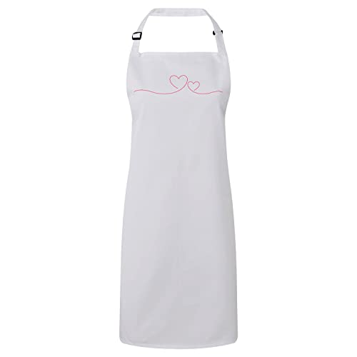 Tablier cuisine premium avec coeur minimaliste pour vos moments de partage