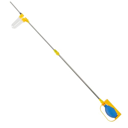 SUNYAY Diatomaceous Earth Powder Duster Multi-Purpose Powder Sprayer Indoor and Outdoor with Length Adjustable from 12' to 42'
