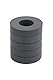Ferrit Magnete Ringmagnete 40 x 20 x 10 mm 5 Stück Keramik Magnet mit Loch unbeschichtet Schwarz Starke Magnetring Große Industriemagnete Hartferrit Lochmagnete für Handwerk DIY