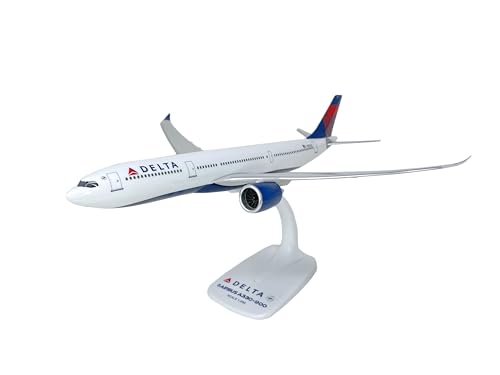 Flight Miniatures Delta (07-Cur) A330-900 Neo 1:200 Scale - Plastic Snap-Fit Model Airplane - Collectible Replica of Delta Airlines Aircraft - Part# AAB-33090H-001