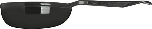 Image of Carlisle FoodService Products 493003 Solid Short Handle Portion Control Spoon, 6 oz, Black