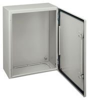 Caja metálica de montaje en pared, acero, IP66, NEMA 4,12,13 miniatura 1