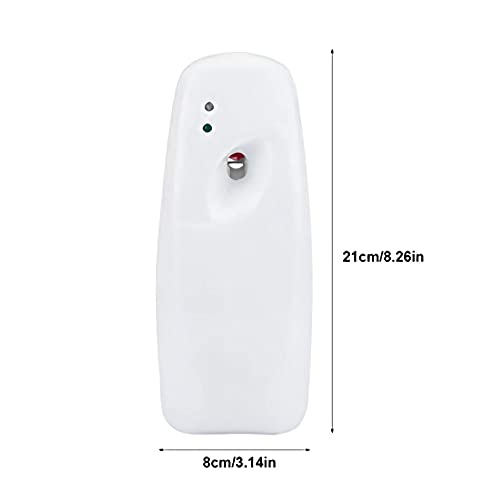 Bigwe Automatic Air Freshener Dispenser, Home Indoor Wall-Mounted Automatic Adjustable Fragrance Aerosol Spray Sprayer White 300Ml #TOP2